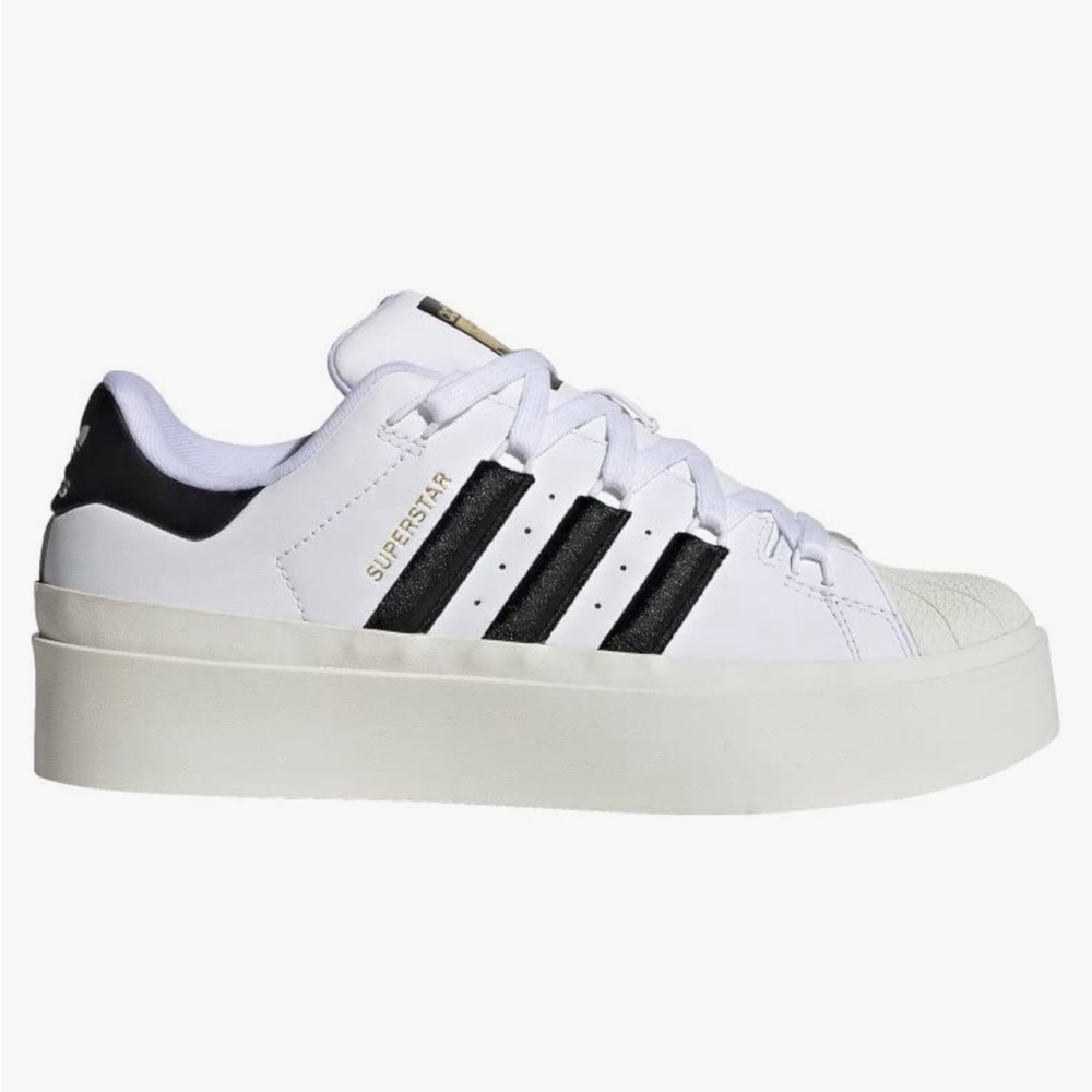 Size 9 1/2 Women's adidas Originals Superstar Bonega Platform Sneakers